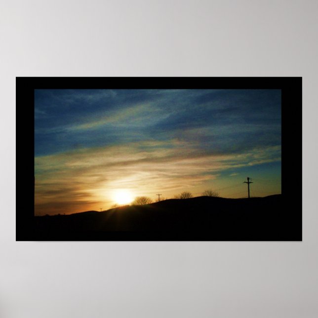 THE EVENING COMES poster (Front)