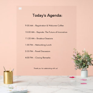 The Event Sign That Stands Out!