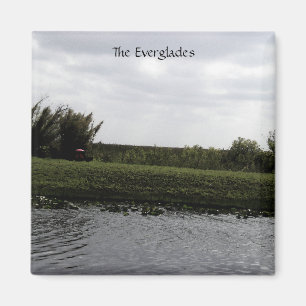 The Everglades Watercolor Magnet