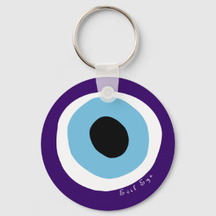 The evil eye key ring