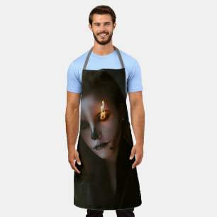 The Evil One All-Over Print Apron, Large Apron