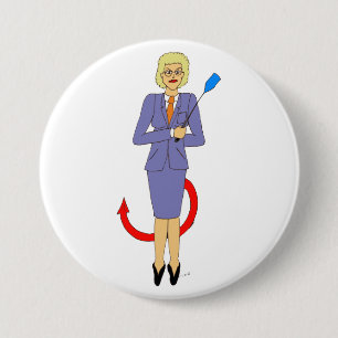 The Evil Teacher 7.5 Cm Round Badge