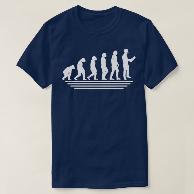 The Evolution Of A Civil Engineering Funny Civil T-Shirt (Design Front)