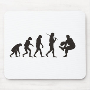 The Evolution Of Baseball Pitcher Mouse Pad