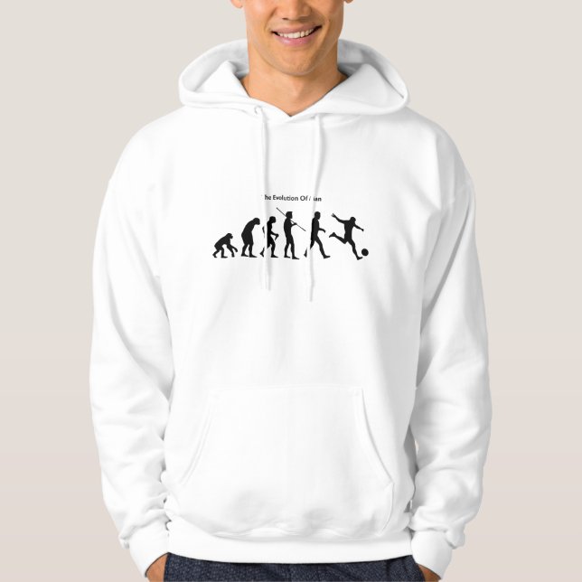 The Evolution of Man (Soccer) Sweatshirt (Front)