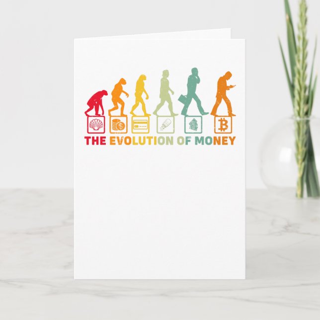 The Evolution of Money Card (Front)
