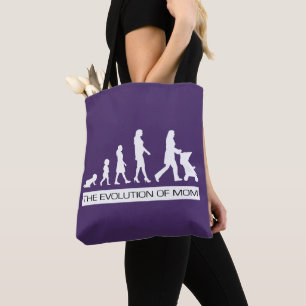 The Evolution of Mum   Funny Mother's Day Gift Tote Bag
