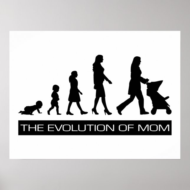 The Evolution of Mum Poster (Front)