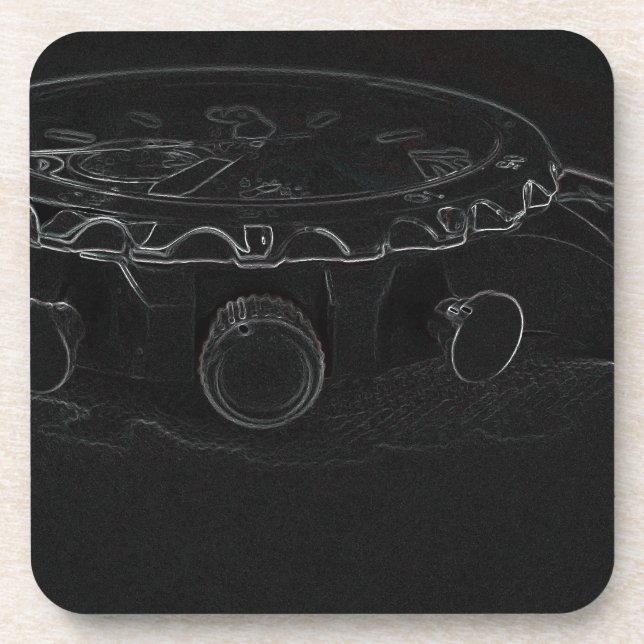 the exact time coaster (Front)