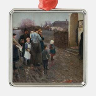 The Examination Metal Ornament