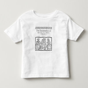 The Examinations of Anne Baker, Joanne Willimot Toddler T-Shirt