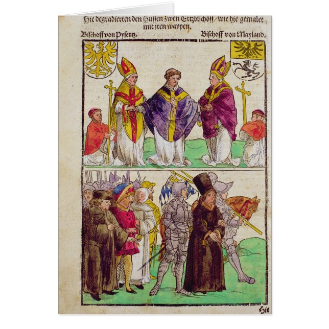 The execution of Jan Hus (Front)
