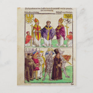 The execution of Jan Hus Postcard