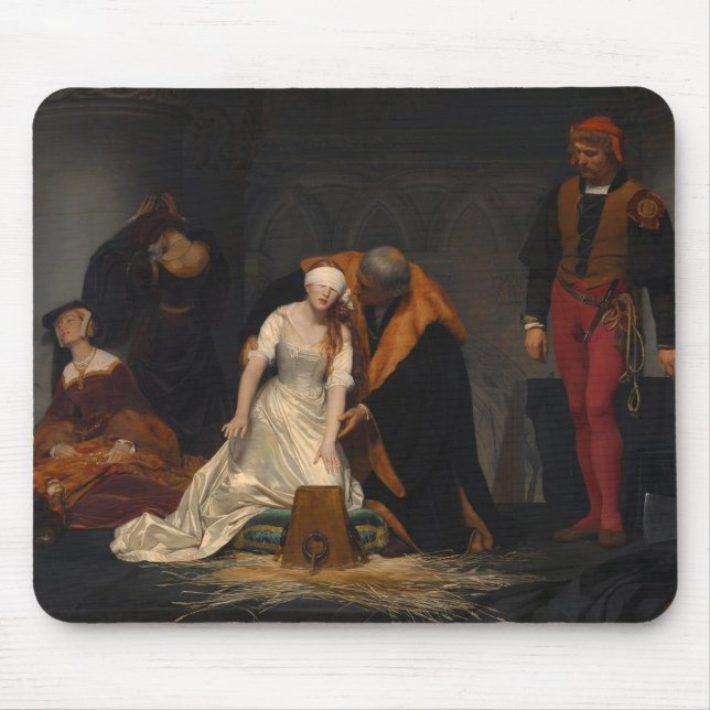 The Execution of Lady Jane Grey Mouse Pad (Front)