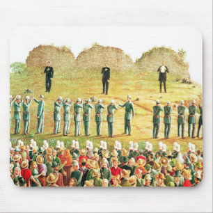 The Execution of Maximilian I Mouse Pad