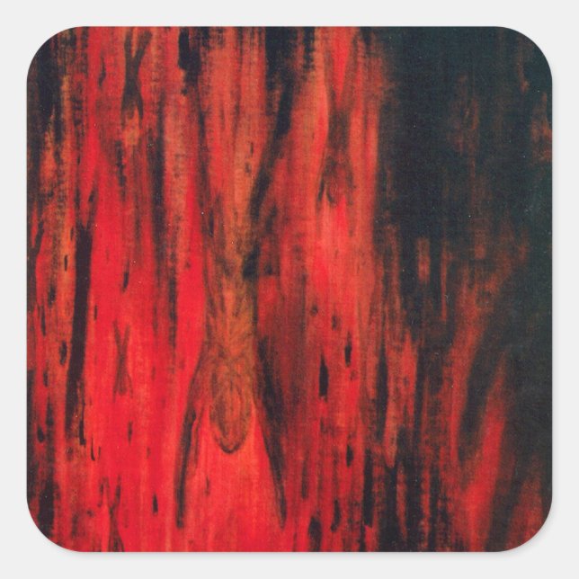 The Executioner Square Sticker (Front)