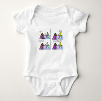 The Exhausted Parent: Silly Sleep Deprivation Baby Bodysuit