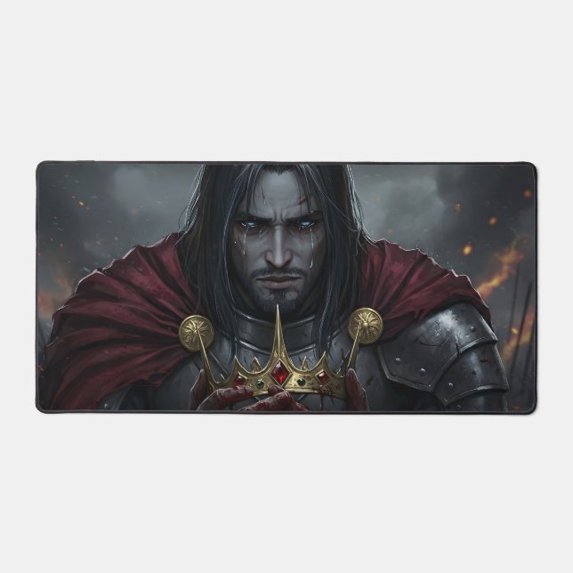 The Exiled King Desk Mat (Front)