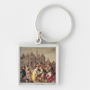The Exodus or The Vases of the Egyptians Key Ring
