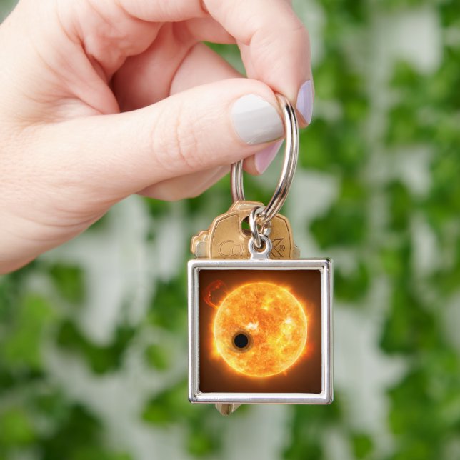 The Exoplanet Wasp-107b Is A Gas Giant Key Ring (Hand)