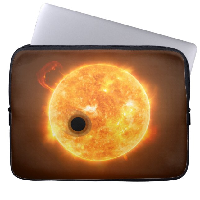 The Exoplanet Wasp-107b Is A Gas Giant Laptop Sleeve (Front)