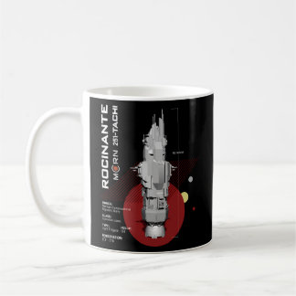 The Expanse Rocinante Ship Coffee Mug