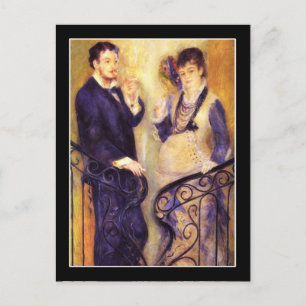 The Expectant Couple Postcard
