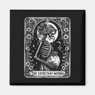 The Expectant Mother Halloween Pregnancy Pregnant  Magnet
