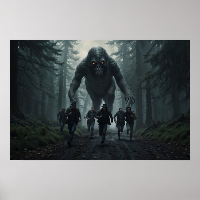 The Expedition (Monsters Are Real) Poster (Front)