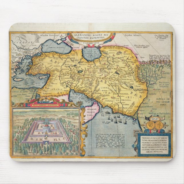 The Expedition of Alexander the Great Mouse Pad (Front)