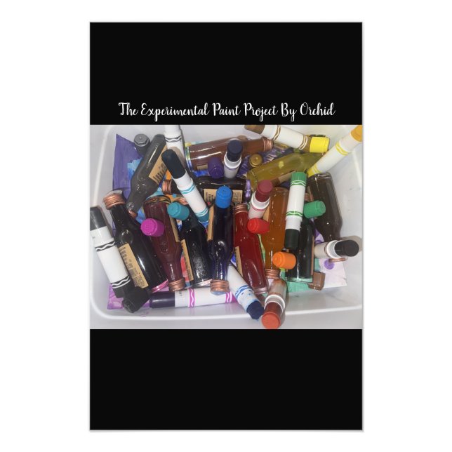 The Experimental Paint Photo Enlargement (Front)