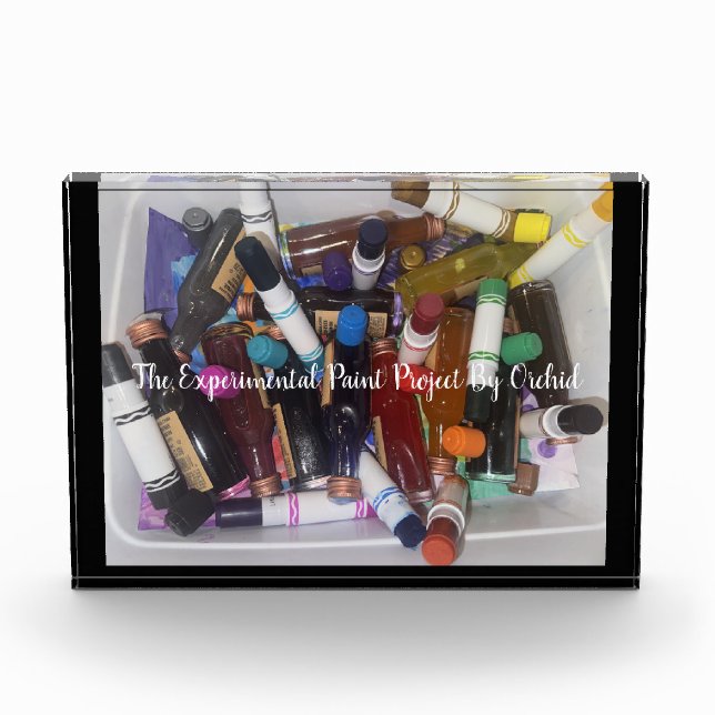 The Experimental Paint Photo Enlargement (Front)