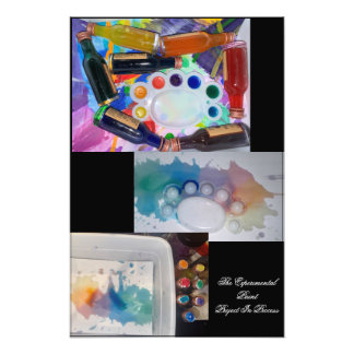 The Experimental Paint Project In Process Photo Print