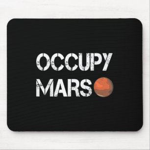 The Explorer Occupy Mars Space Mouse Pad