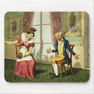 The Expostulation, pub. by G. Humphrey, 1821 (colo Mouse Pad