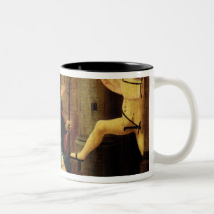 The Expulsion of Saint Roch from Rome Two-Tone Coffee Mug