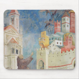 The Expulsion of the Devils from Arezzo, 1297-99 Mouse Pad