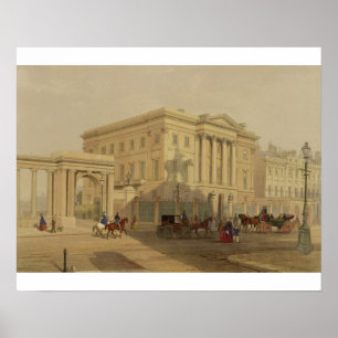 The Exterior of Apsley House, 1853, by J. Dillon ( Poster