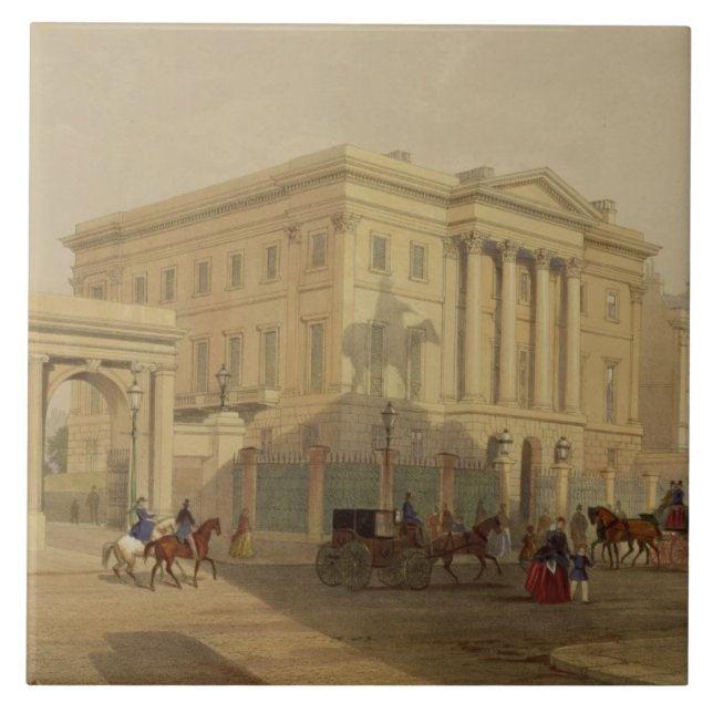 The Exterior of Apsley House, 1853, by J. Dillon ( Tile (Front)