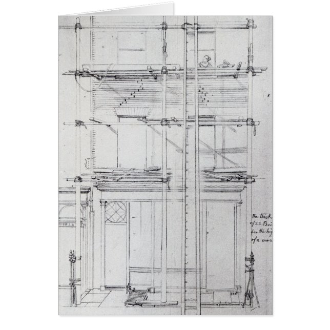 The exterior of Issac's House being painted (Front)