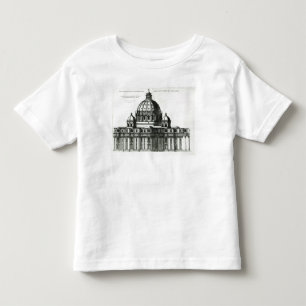 The Exterior of St. Peter's Basilica in Rome Toddler T-Shirt