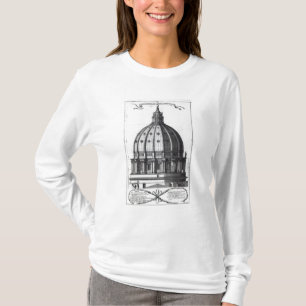 The exterior of the dome of St. Peter's, Rome T-Shirt