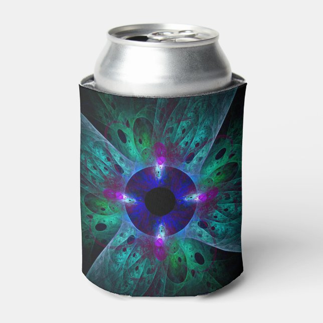 The Eye Abstract Art Can Cooler (Can Front)