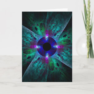 The Eye Abstract Art Greeting Card