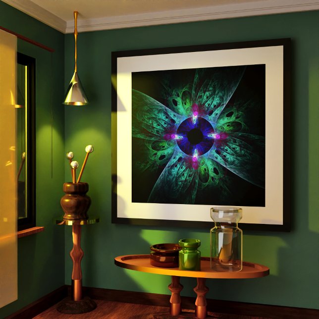 The Eye Abstract Art Poster (The Eye Abstract Art Poster)