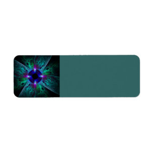 The Eye Abstract Art Return Address Label
