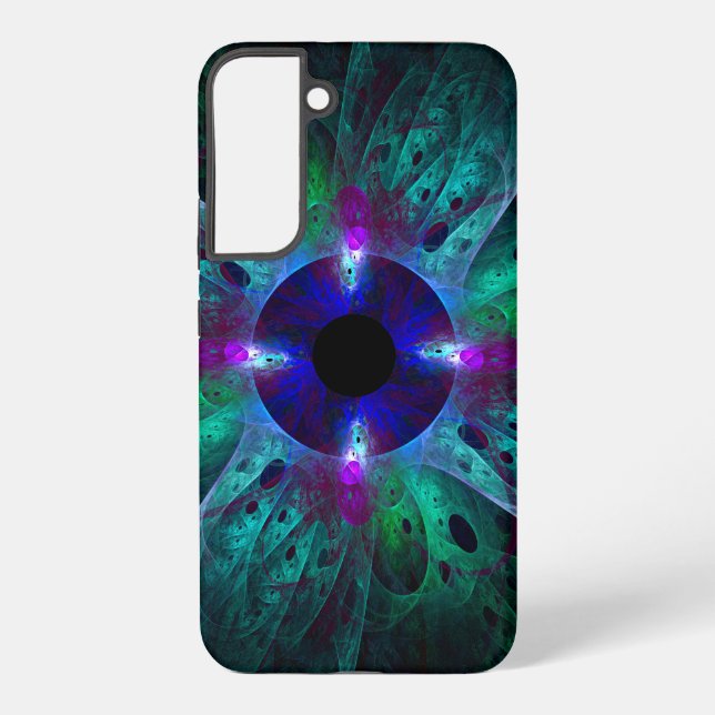 The Eye Abstract Art Samsung Galaxy S22+ Case (Back)