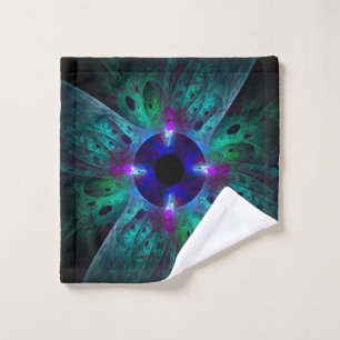 The Eye Abstract Art Wash Cloth