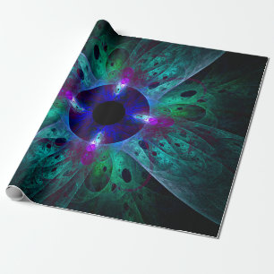 The Eye Abstract Art Wrapping Paper