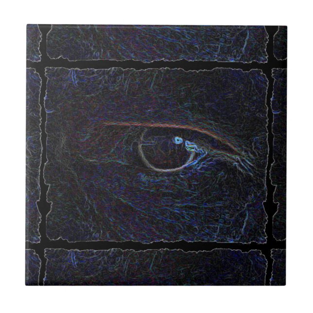 The eye ceramic tile (Front)
